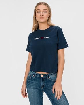 Tommy Jeans Moder Linear Logo Crop top